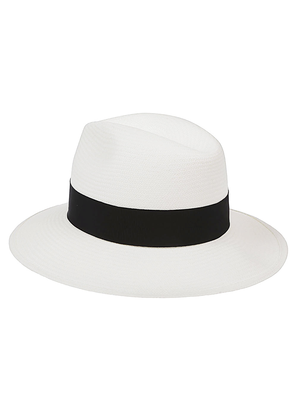 Borsalino Hats Black Straw