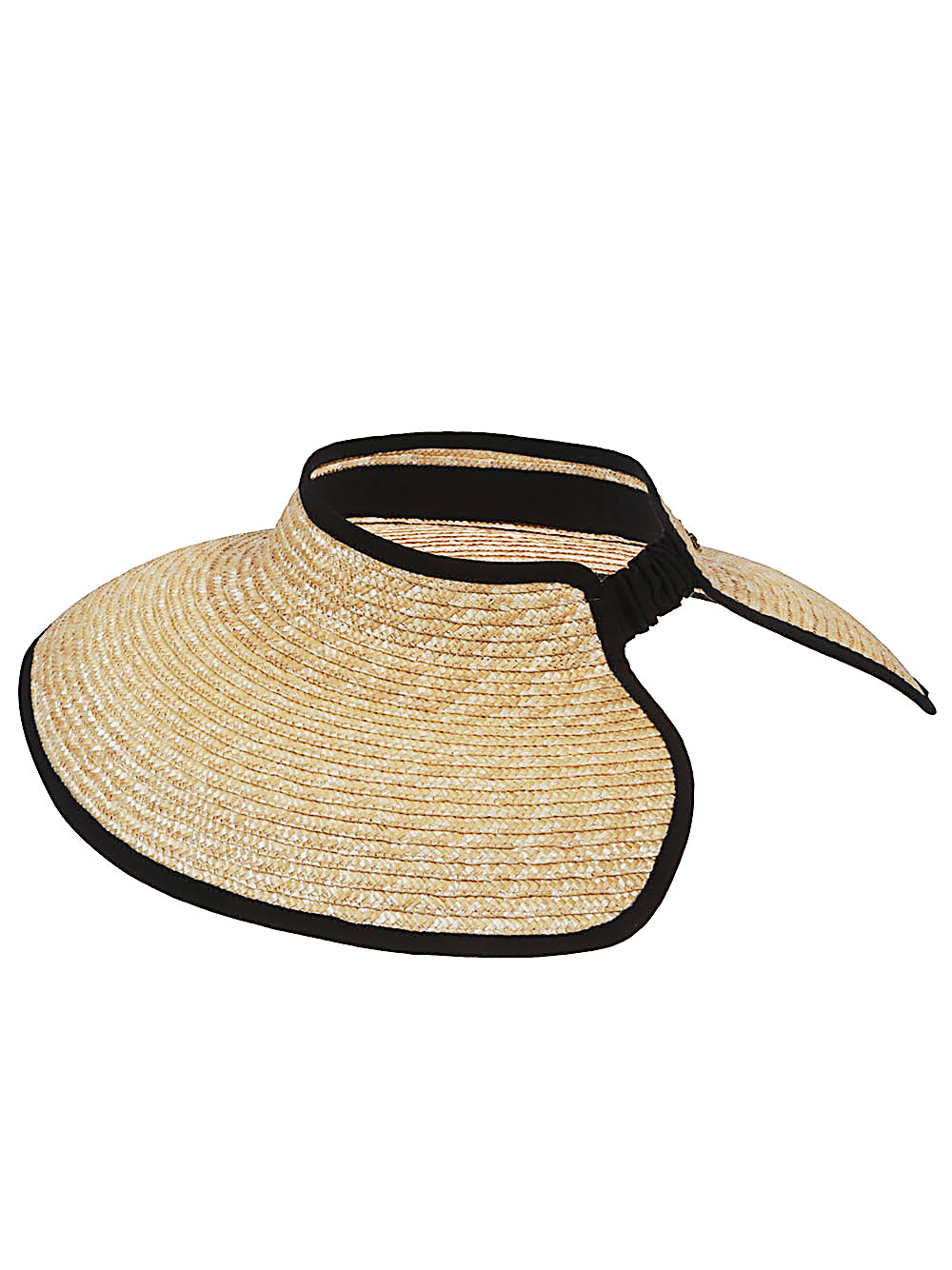 Borsalino Hats Black Straw
