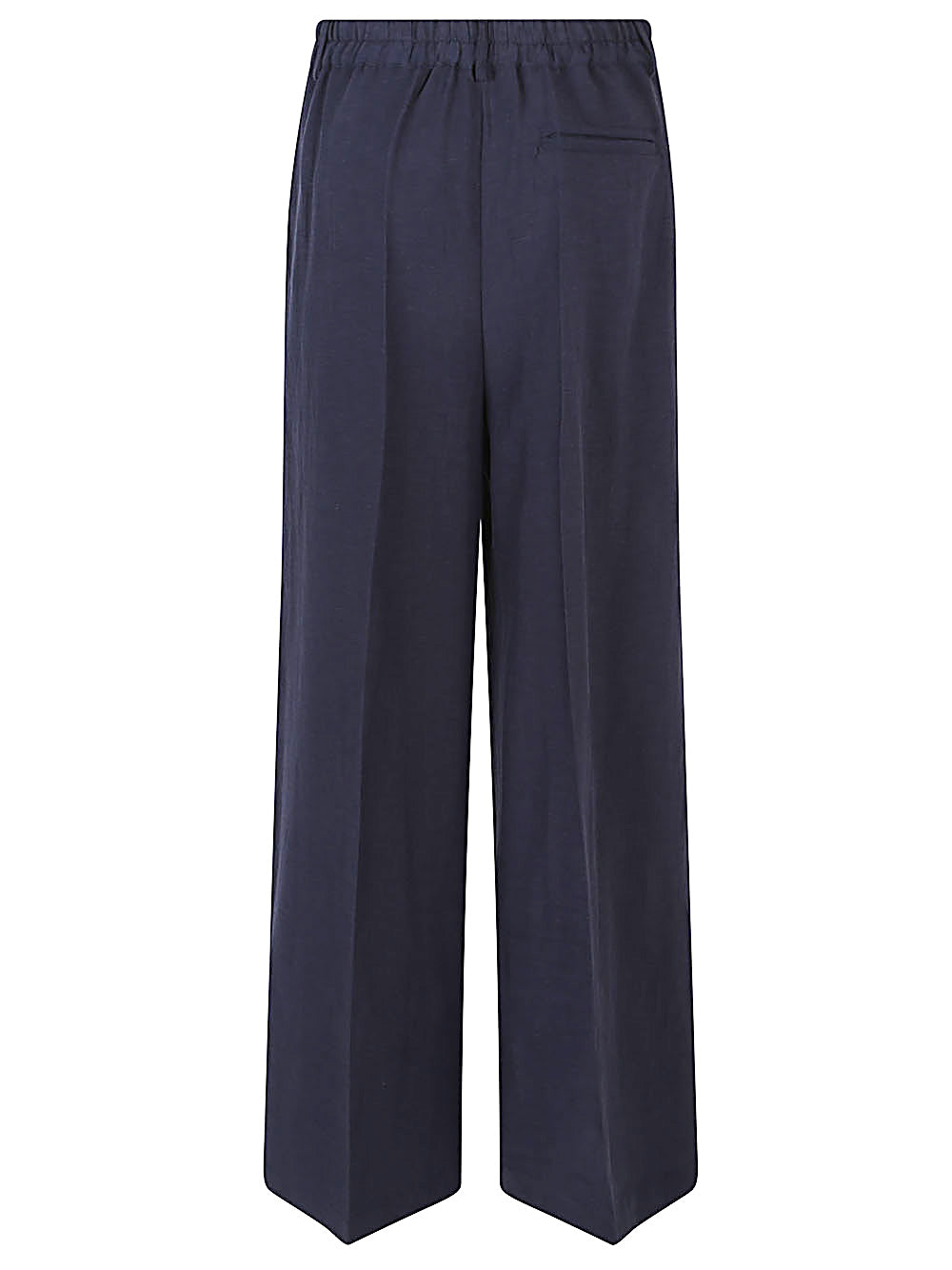 Front Street Trousers Blue Viscose Linem