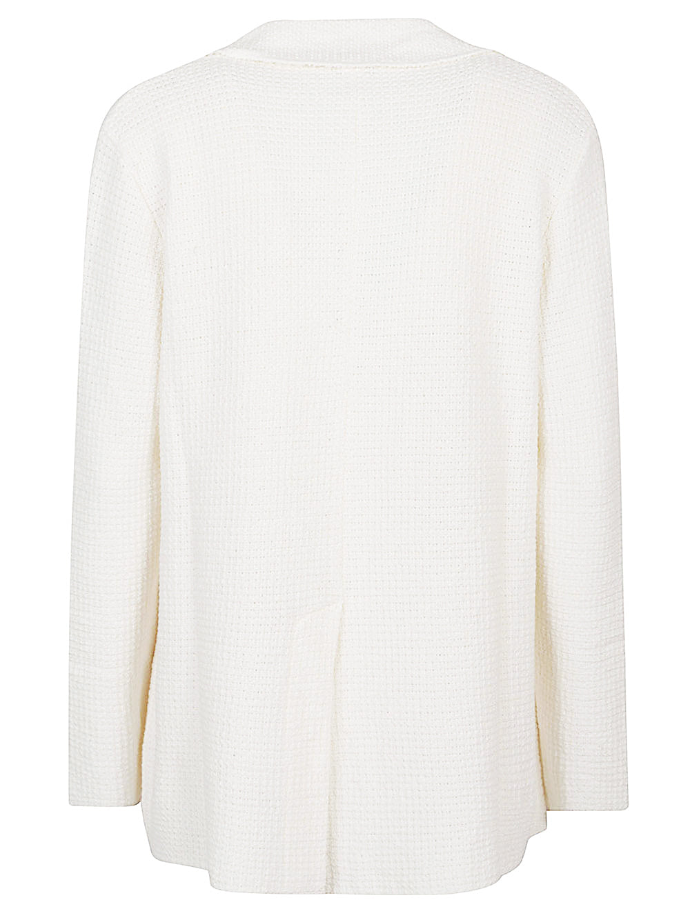 Base Jackets White Cotton Nylon