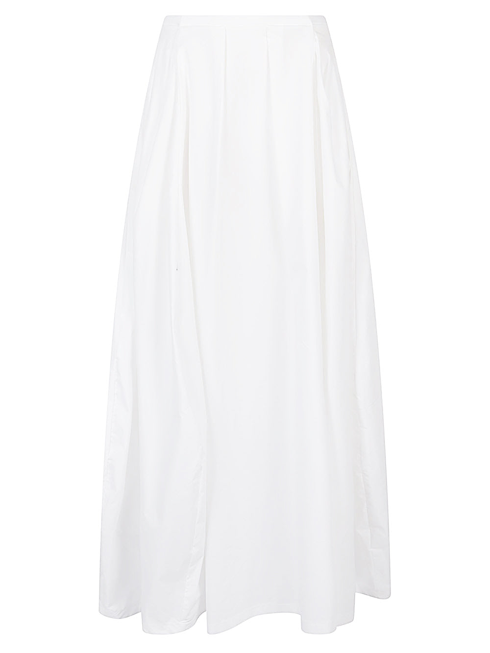 The Latest Skirts White Cotton Elastane
