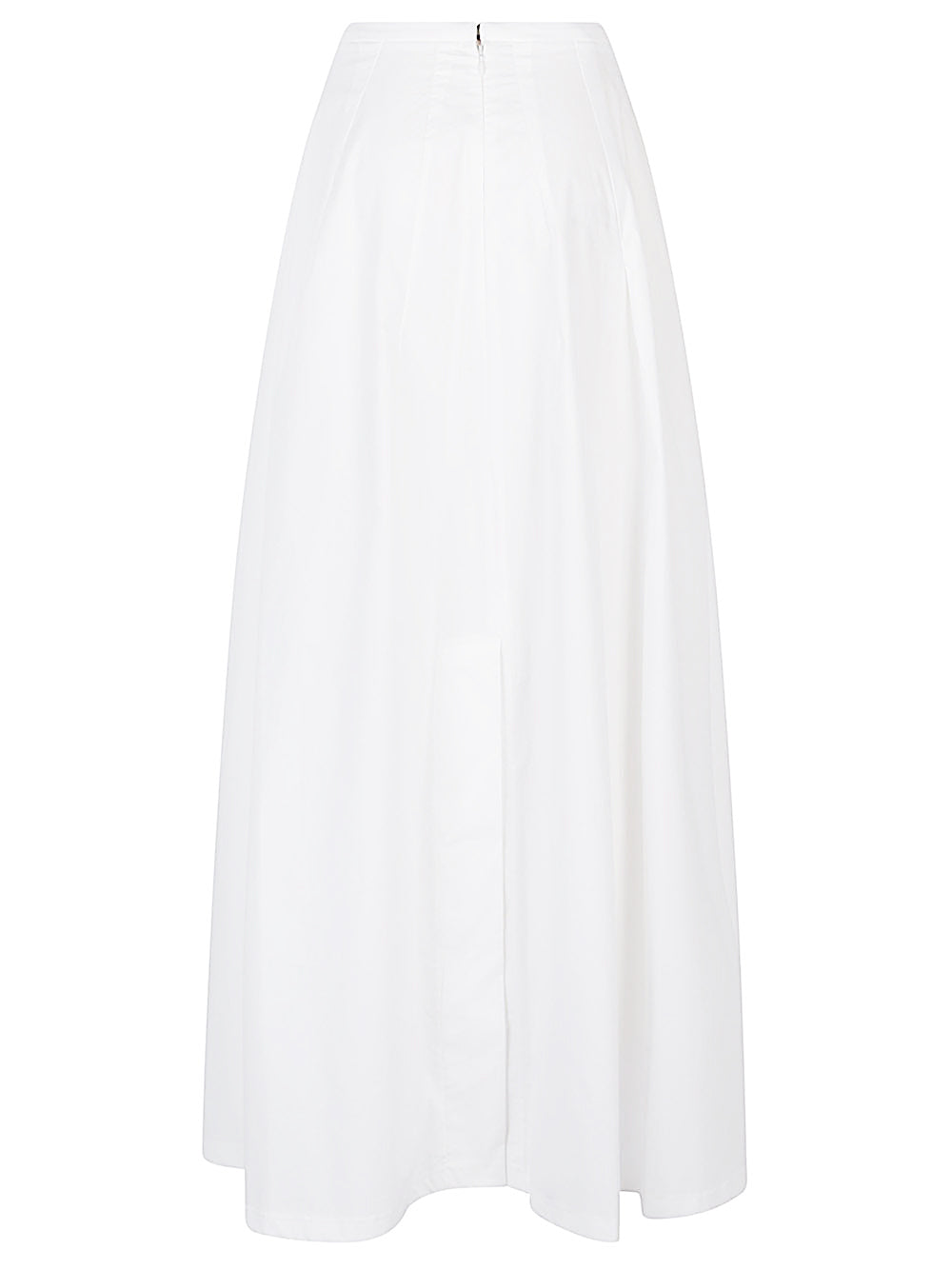 The Latest Skirts White Cotton Elastane