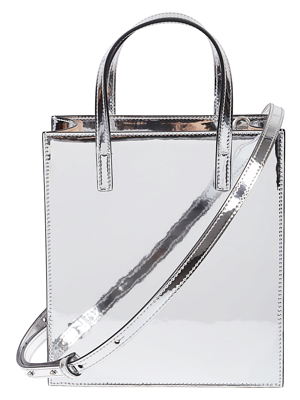 Hidesins Bags Silver Lamb Leather