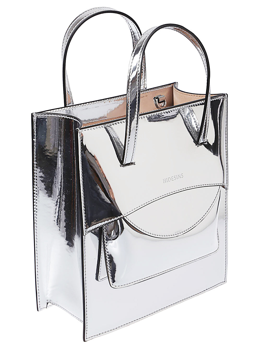 Hidesins Bags Silver Lamb Leather