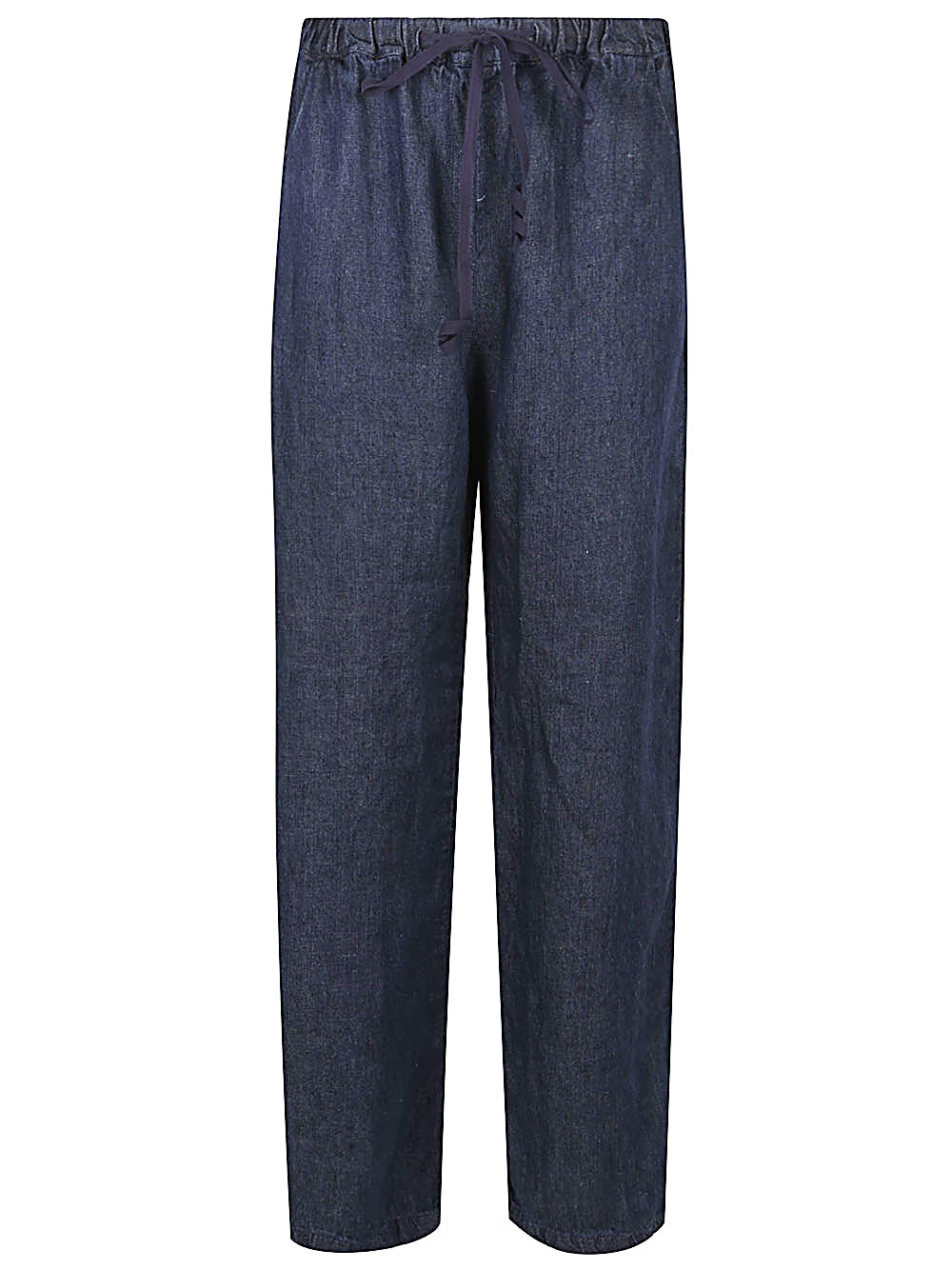 Apuntob Trousers Blue Linen