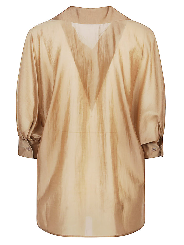 Sosue Shirts Golden Lyocell Polyester