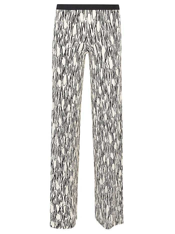 Siyu Trousers Multicolour Viscose Elastane