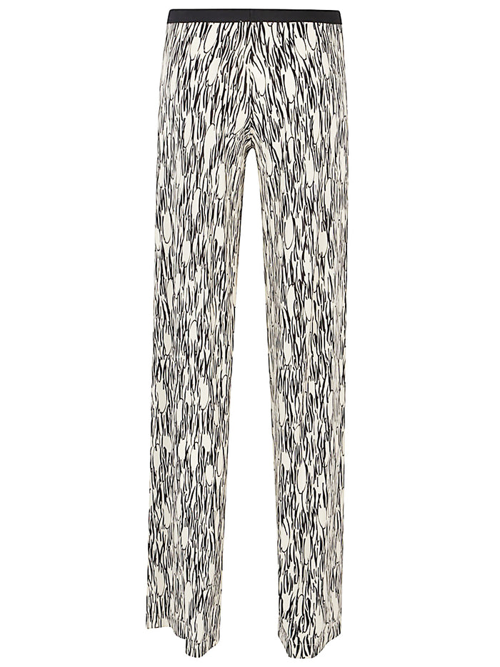 Siyu Trousers Multicolour Viscose Elastane