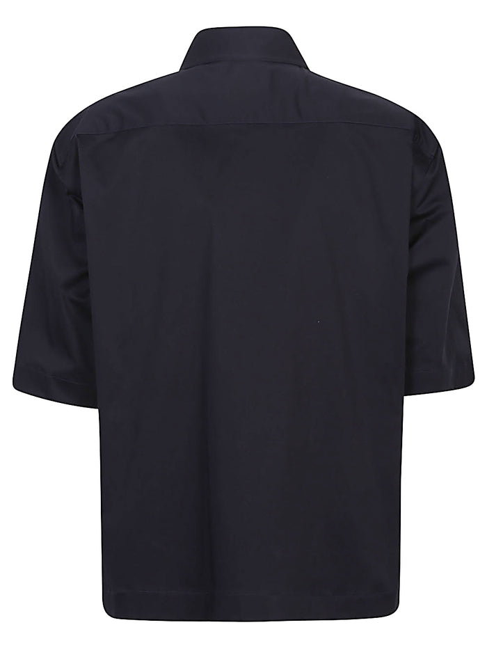 THE LATEST Shirts Blue Cotton Elastane