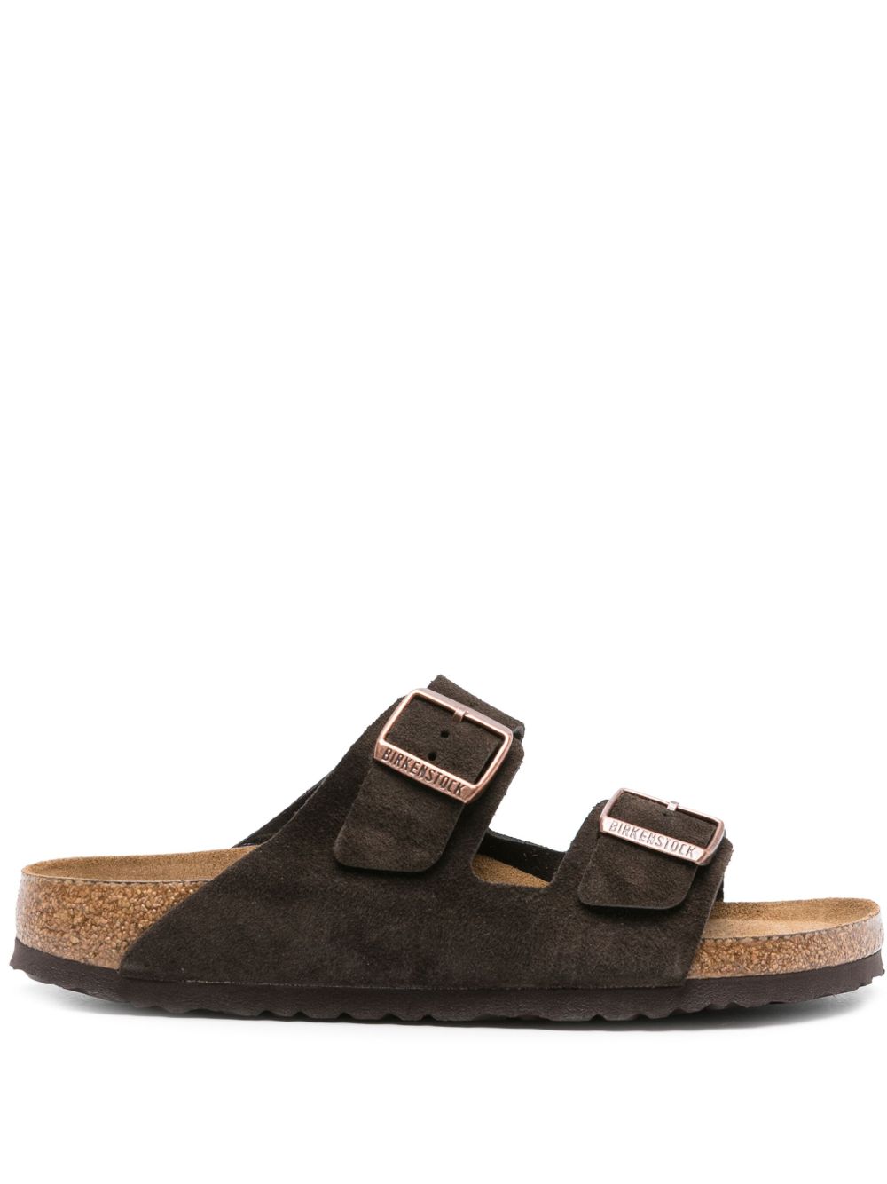 Birkenstock Sandals Brown Suede