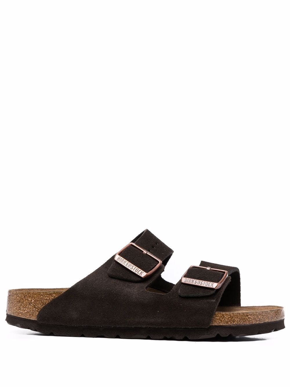 Birkenstock Sandals Brown Suede