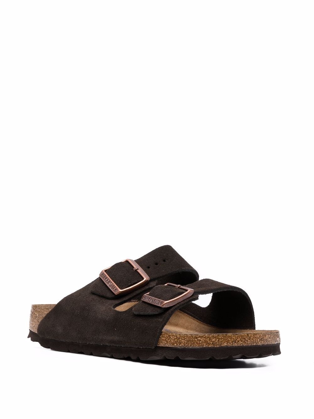 Birkenstock Sandals Brown Suede
