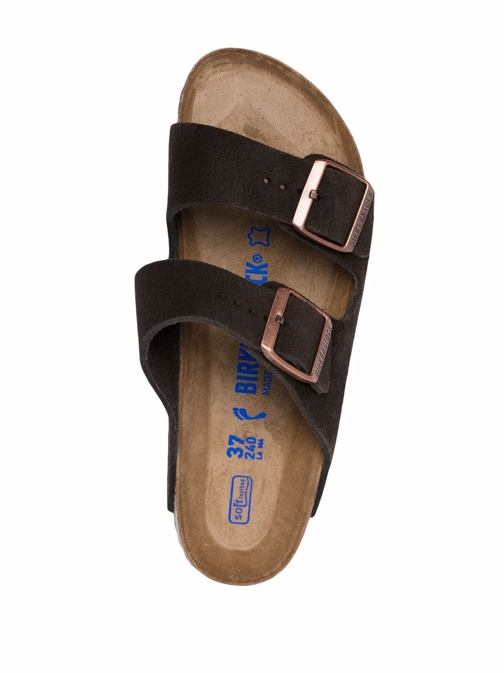 Birkenstock Sandals Brown Suede