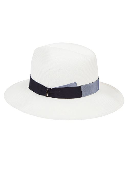 Borsalino Hats White Straw