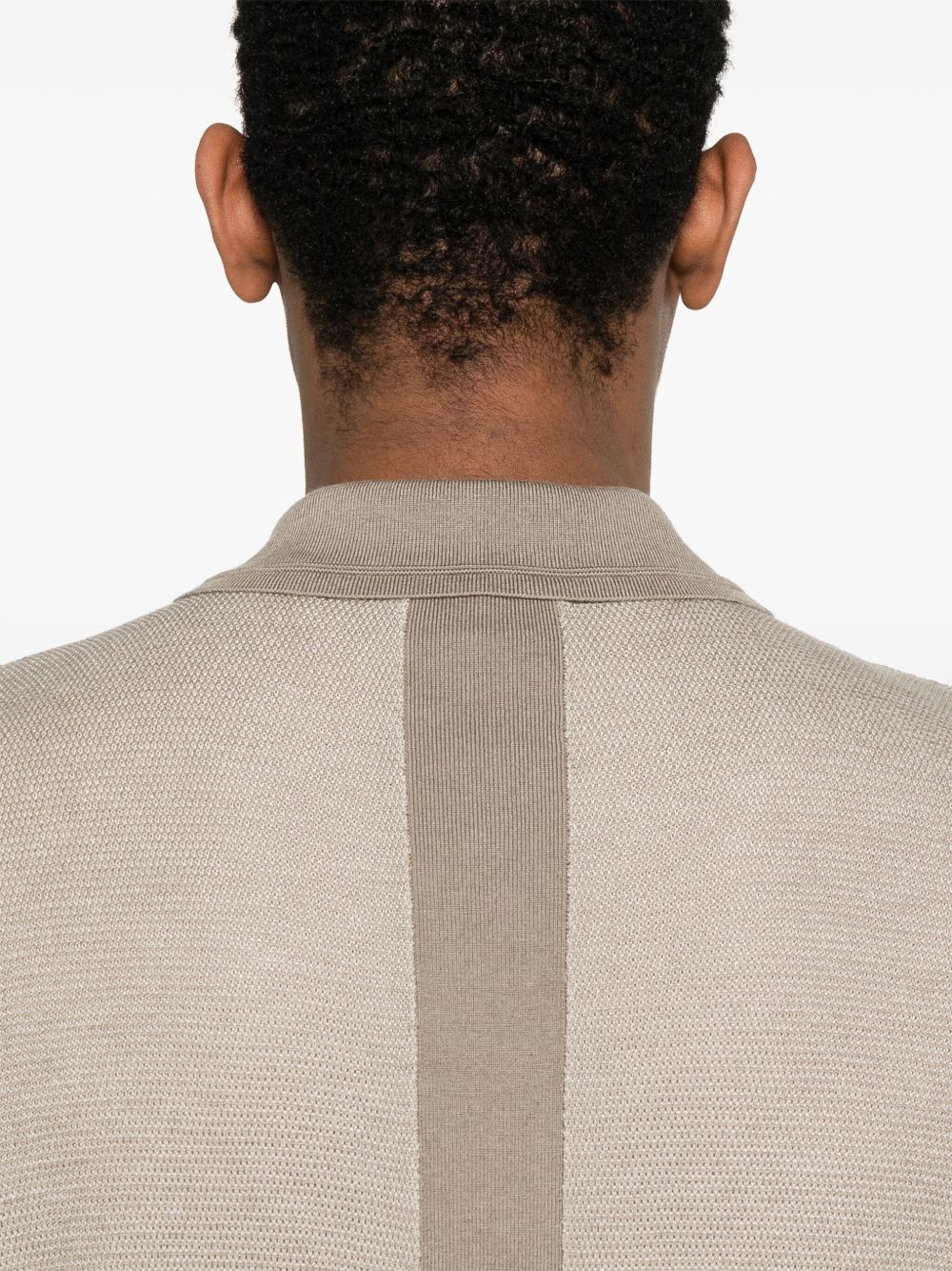 Emporio Armani T-Shirts And Polos Beige Lyocell