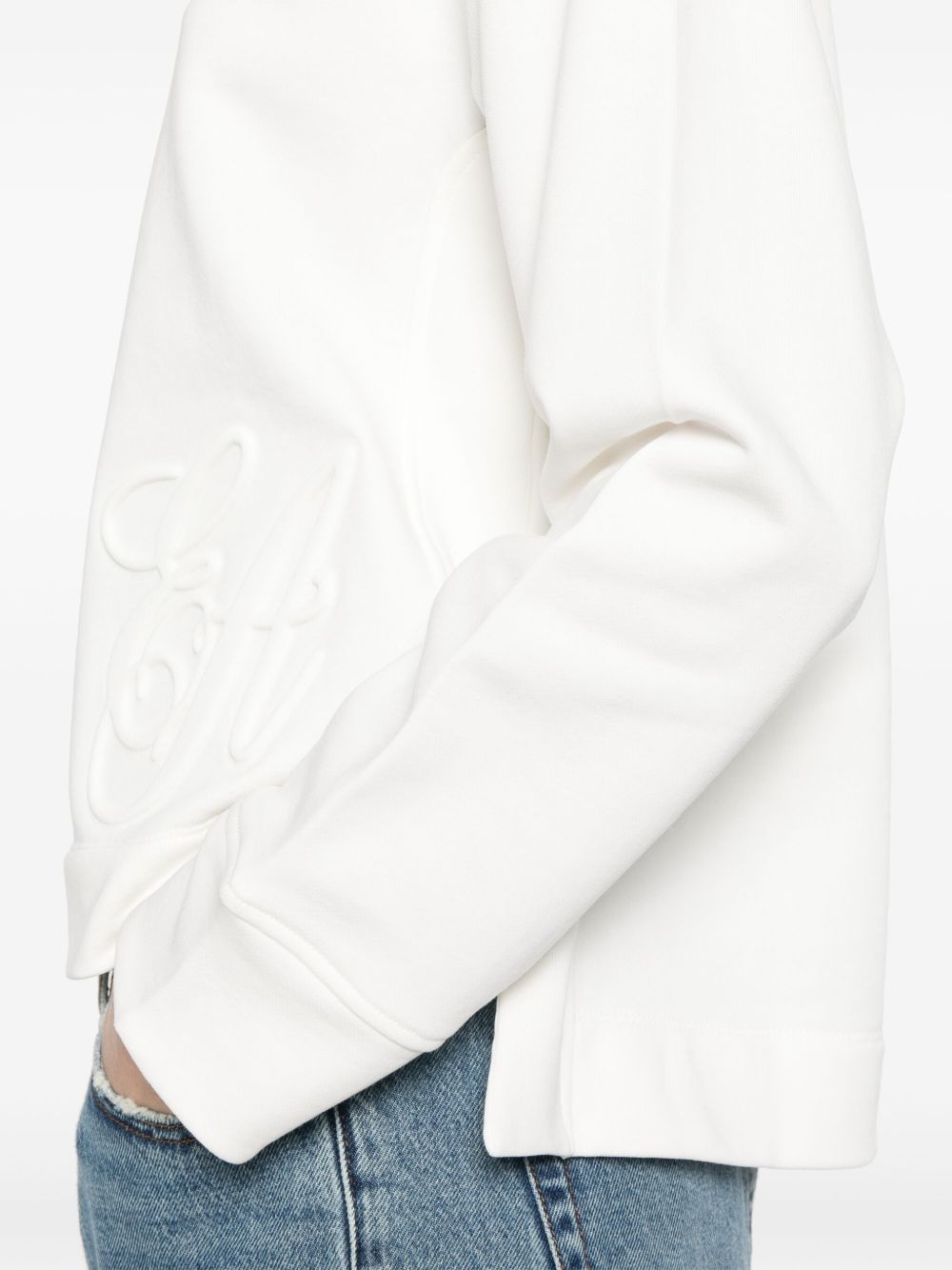 Emporio Armani Sweaters Bianco Outer: Cotton Lining