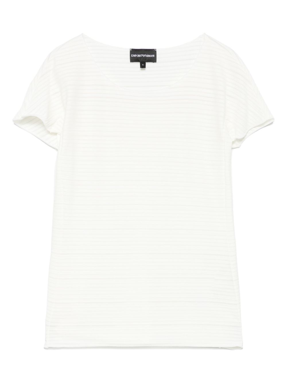 Emporio Armani T-Shirts And Polos Bianco Polyamide Elastane