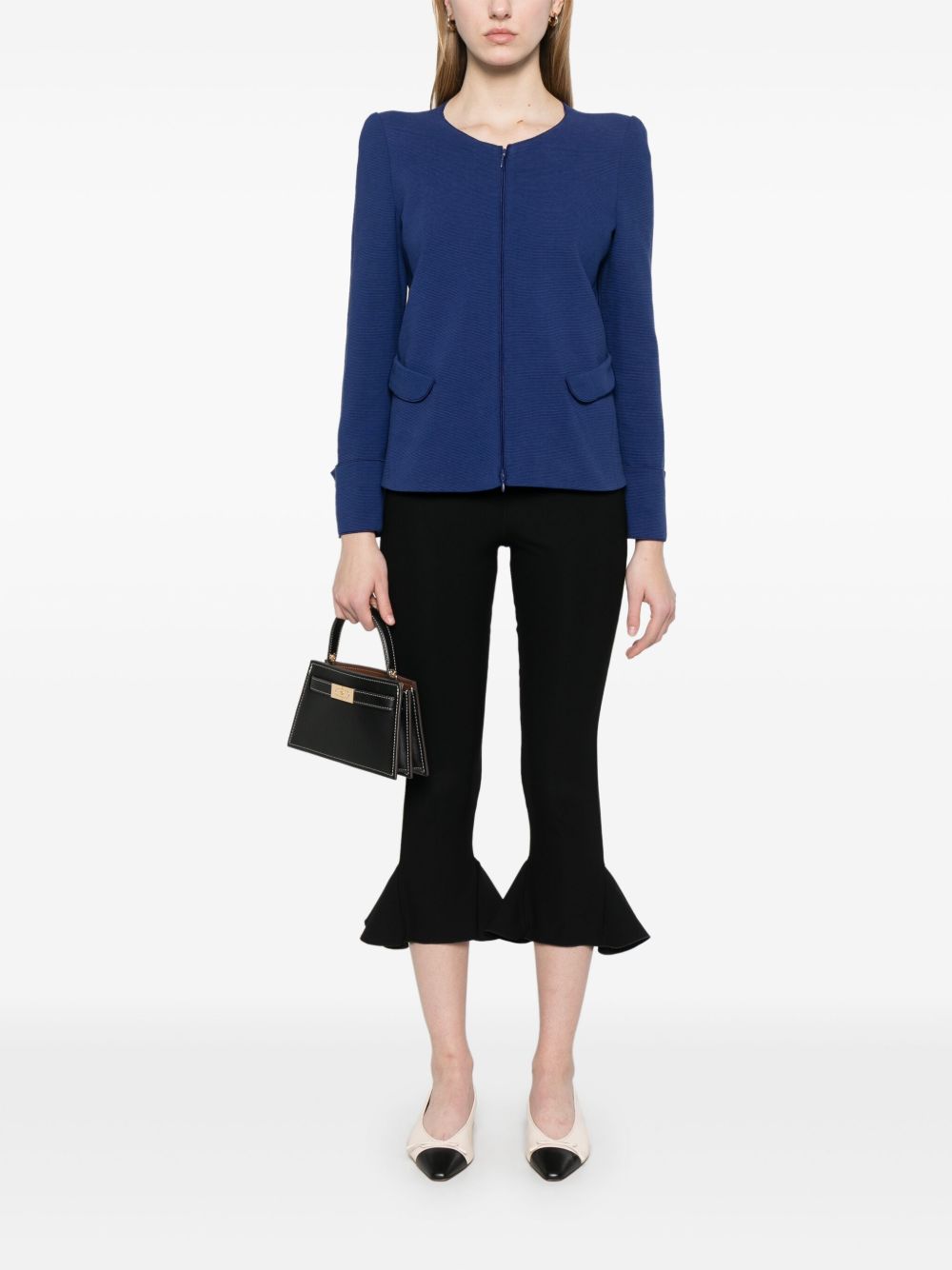 Emporio Armani Jackets Bluette Cotton Elastane