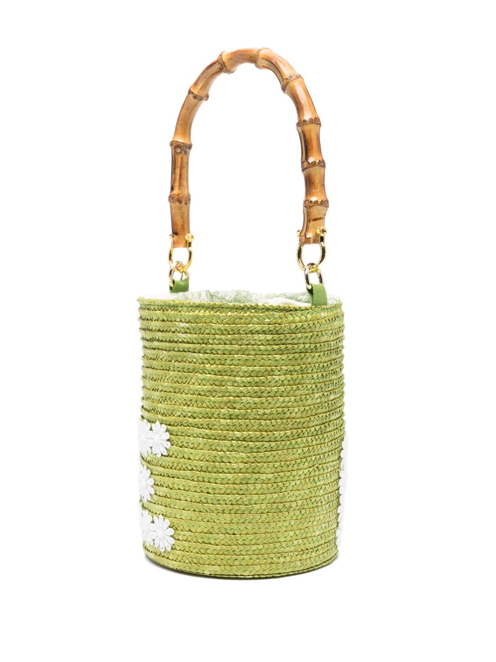 La Milanesa Bags Green Raffia
