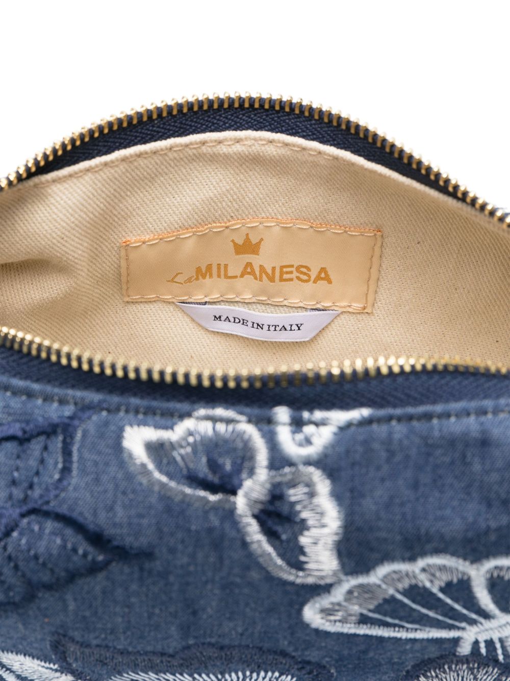 La Milanesa Bags Blue Cotton Polyamide