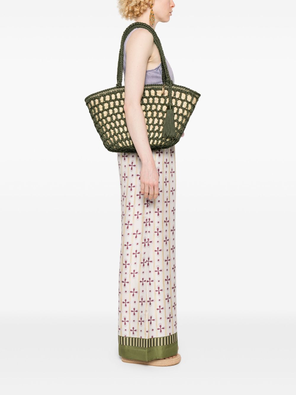 La Milanesa Bags Green Straw