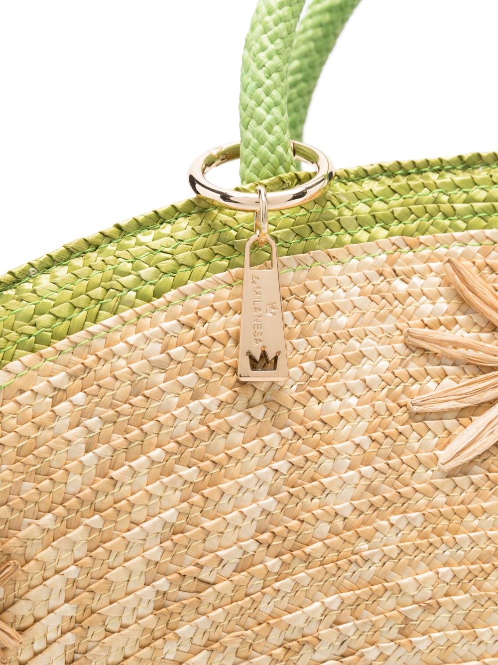 La Milanesa Bags Green Straw