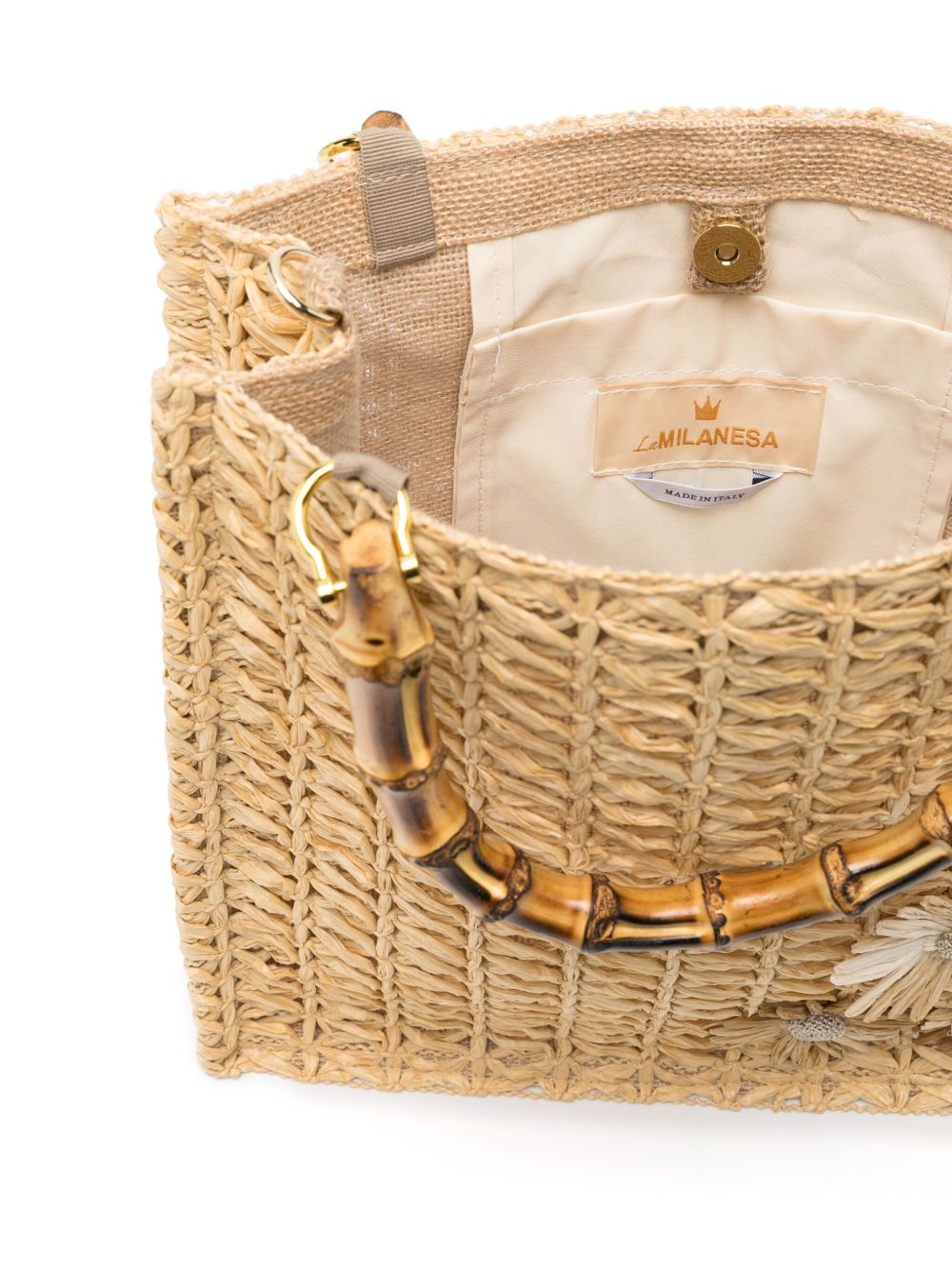 La Milanesa Bags Beige Straw