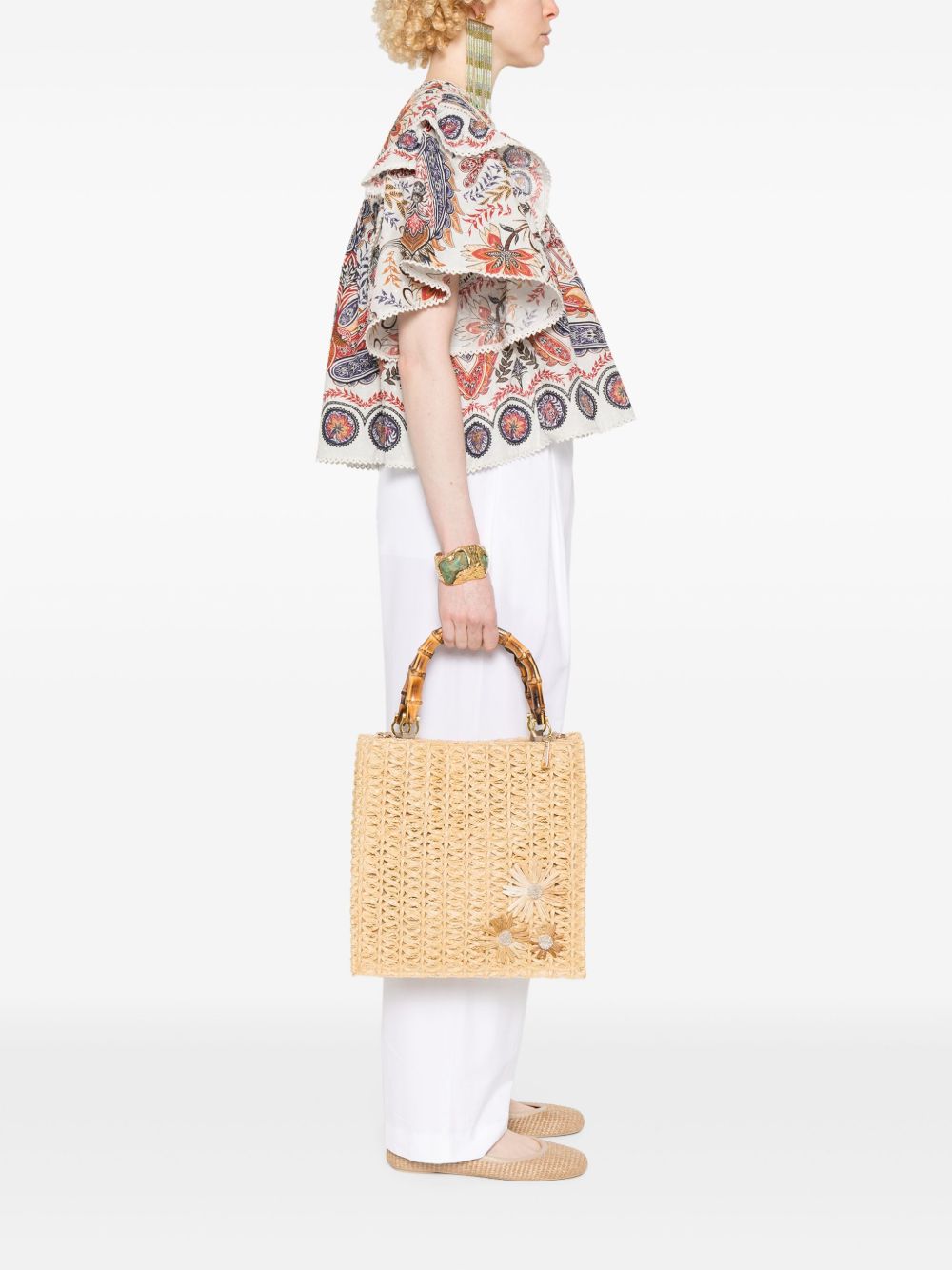 La Milanesa Bags Beige Straw