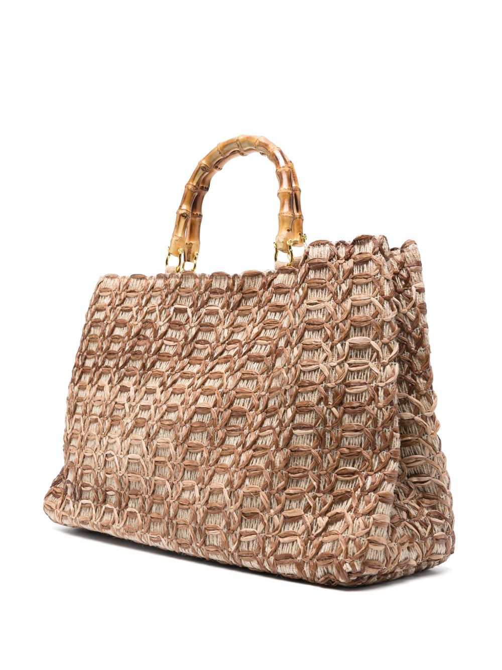 La Milanesa Bags Brown Straw