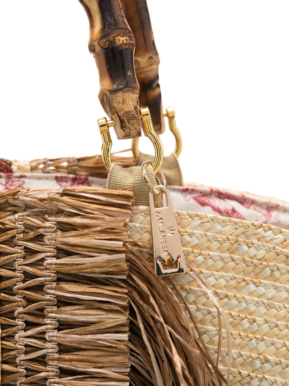 La Milanesa Bags Beige Straw