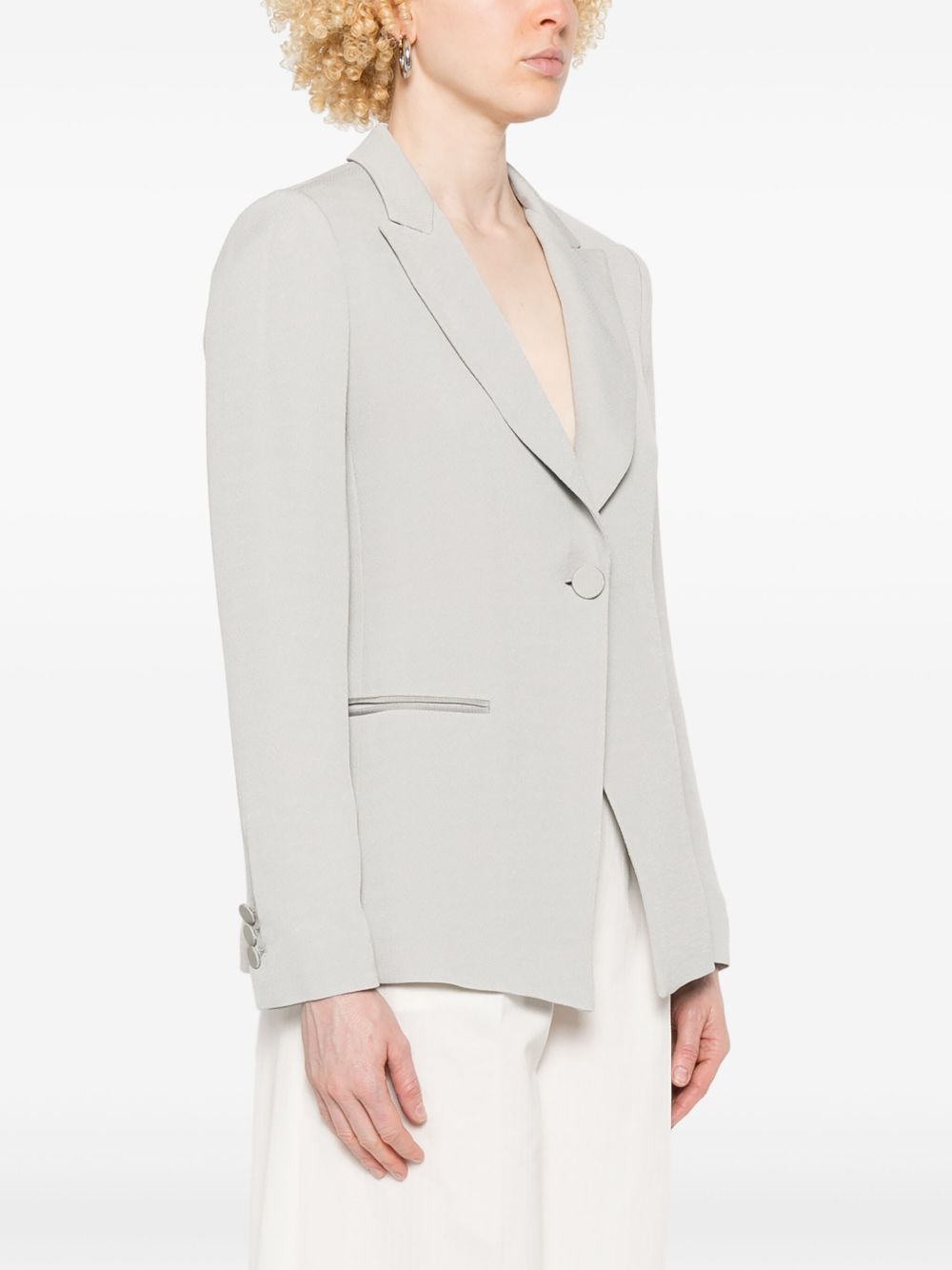 Emporio Armani Capsule Jackets Grigio Chiaro Viscose