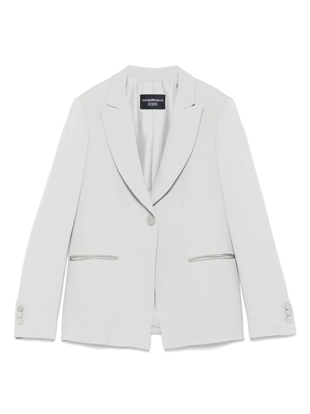 Emporio Armani Capsule Jackets Grigio Chiaro Viscose