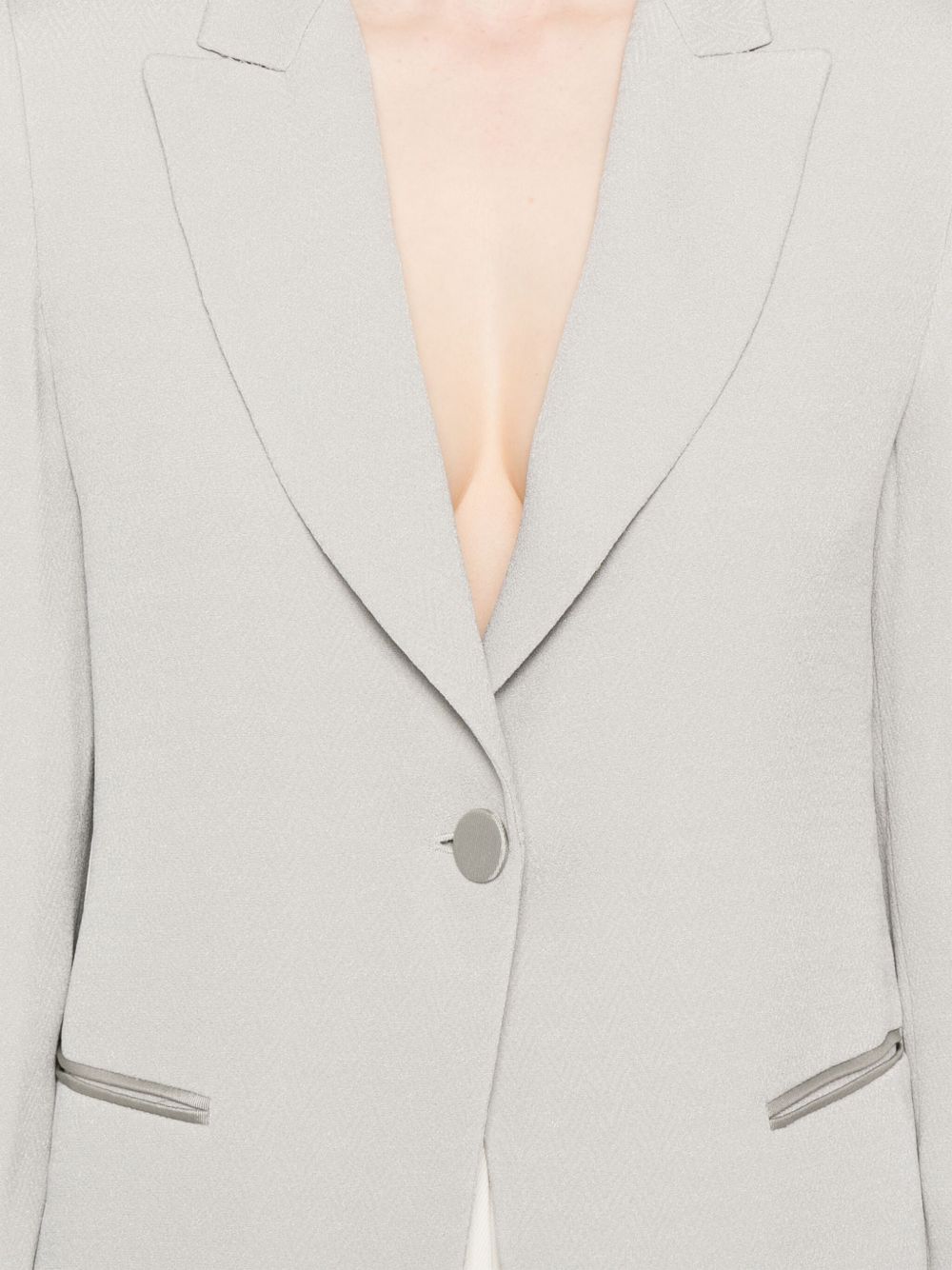 Emporio Armani Capsule Jackets Grigio Chiaro Viscose