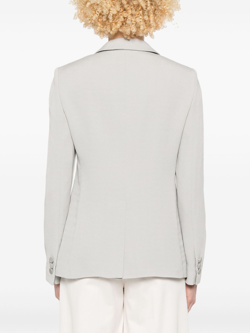 Emporio Armani Capsule Jackets Grigio Chiaro Viscose