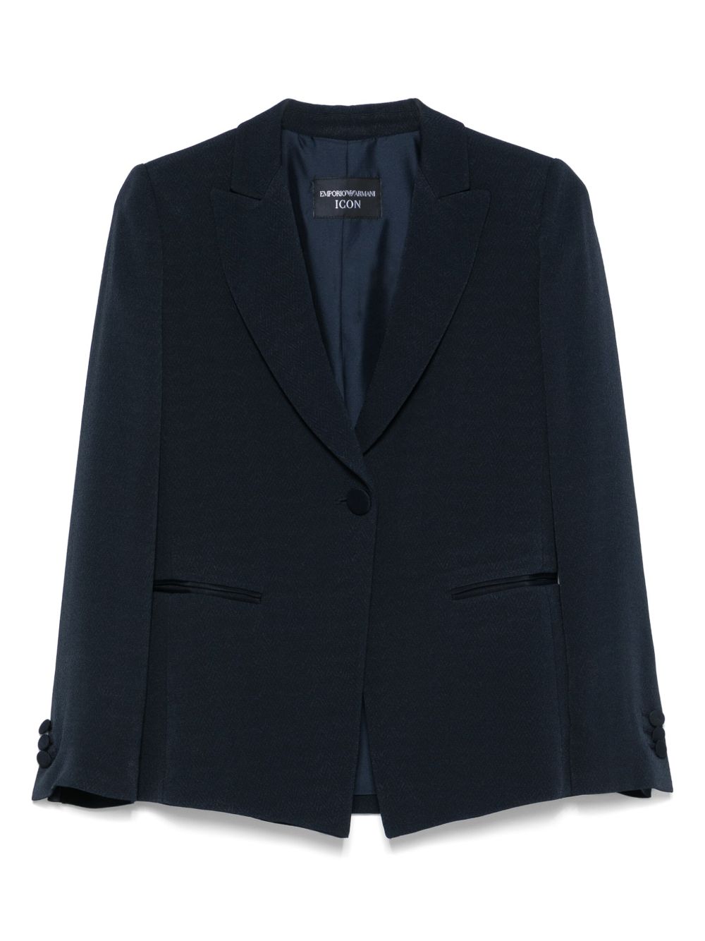 Emporio Armani Capsule Jackets Blu Scuro Viscose