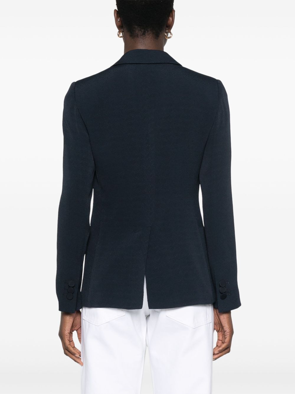 Emporio Armani Capsule Jackets Blu Scuro Viscose