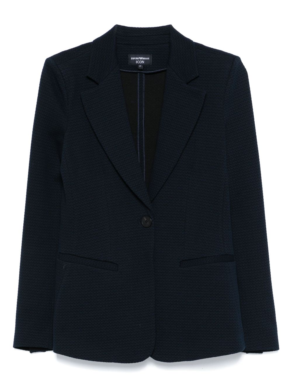 Emporio Armani Capsule Jackets Nero Cotton