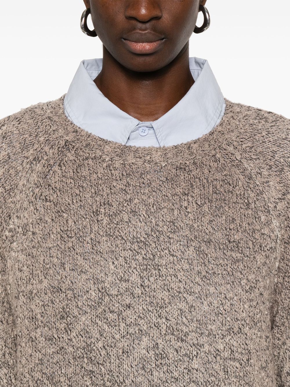 Avant Toi Sweaters Marrone Chiaro Cotton