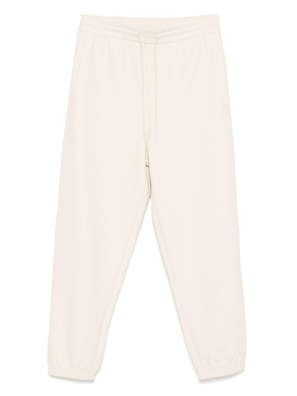 Emporio Armani Trousers Ecru Cotton Lyocell Elastane