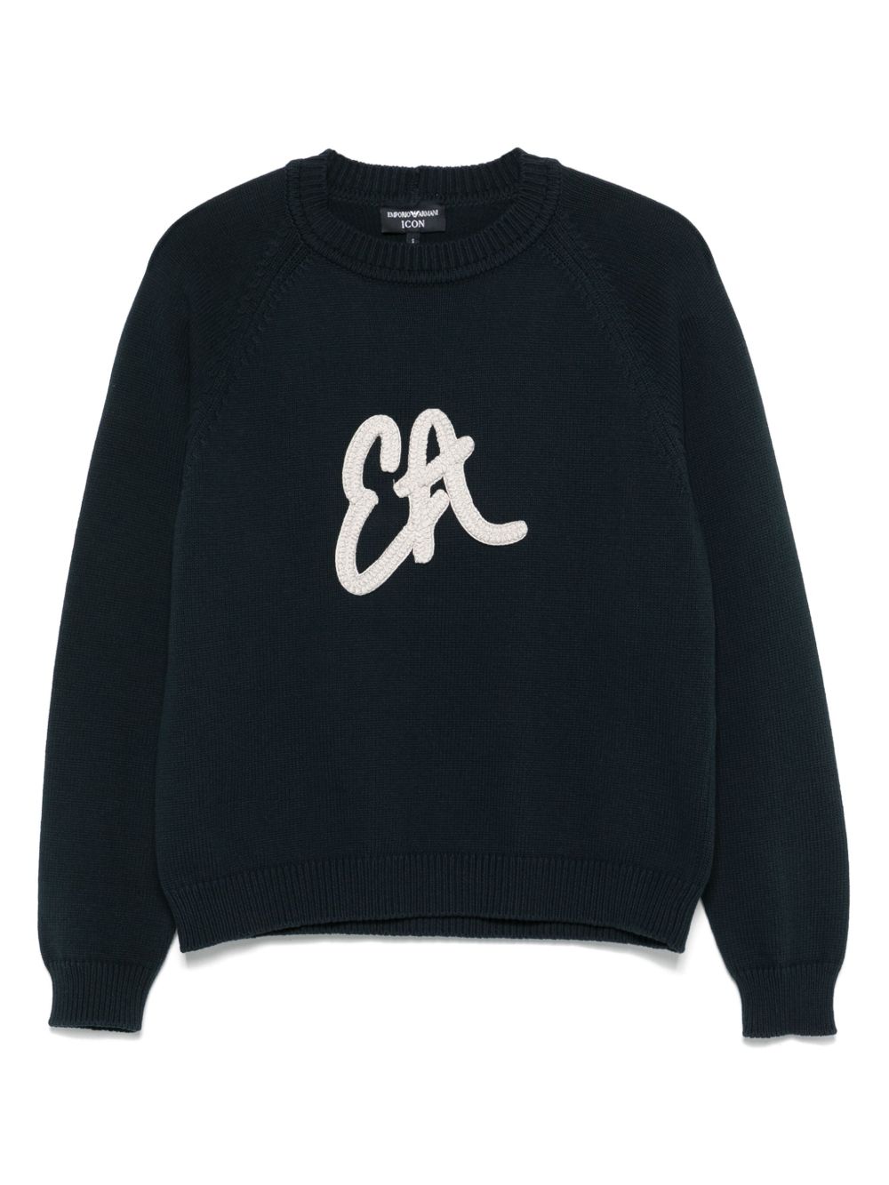 Emporio Armani Capsule Sweaters Blu Cotton Polyamide