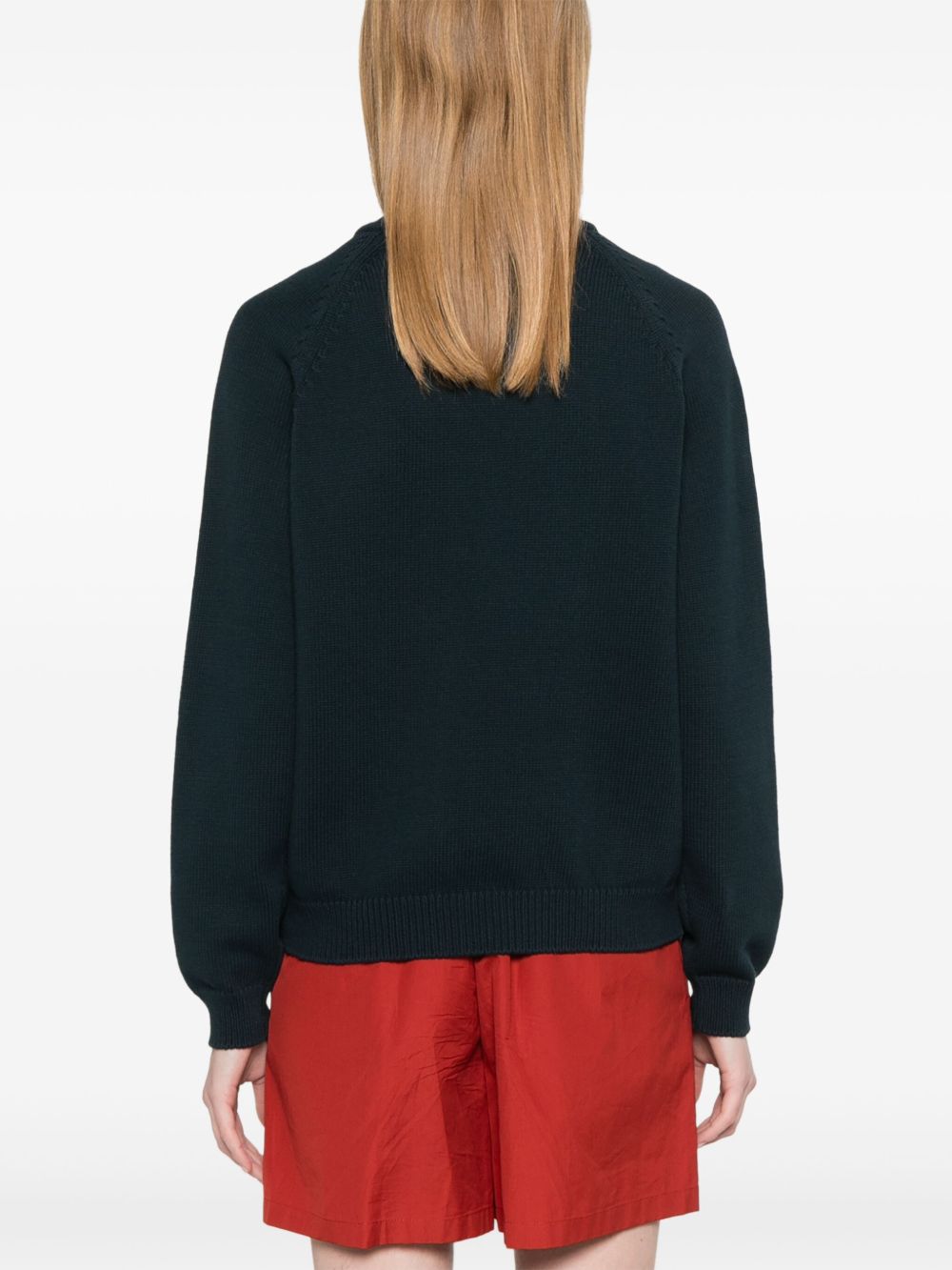 Emporio Armani Capsule Sweaters Blu Cotton Polyamide