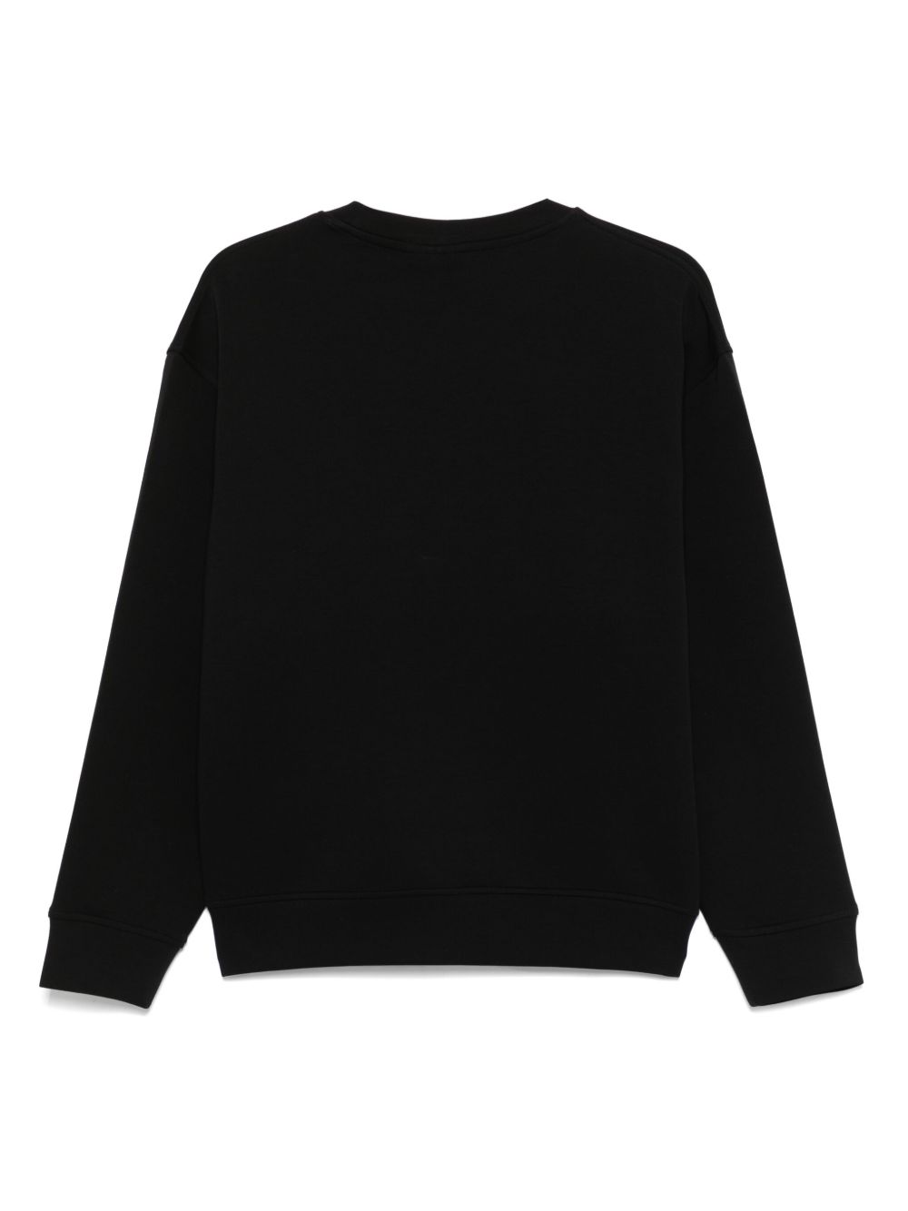 Emporio Armani Sweaters Nero Cotton Polyester Elastane