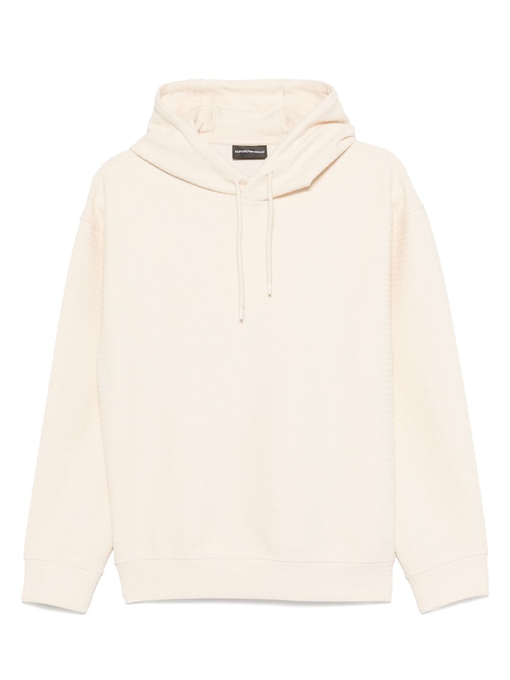 Emporio Armani Sweaters Ecru Cotton Lyocell Elastane