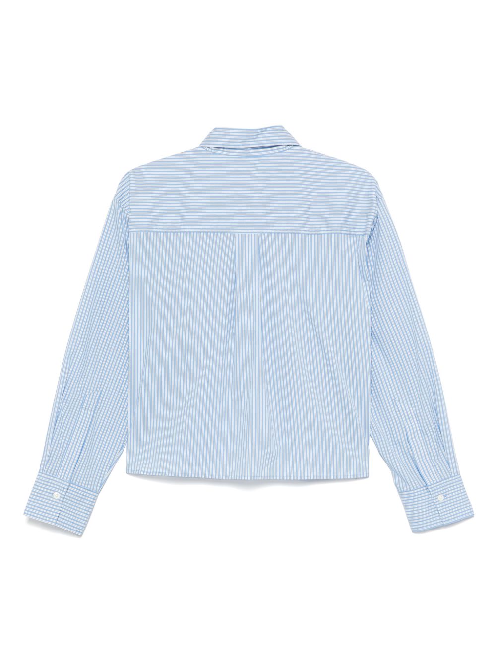 Closed Shirts Blue Cotton Nylon Elastane