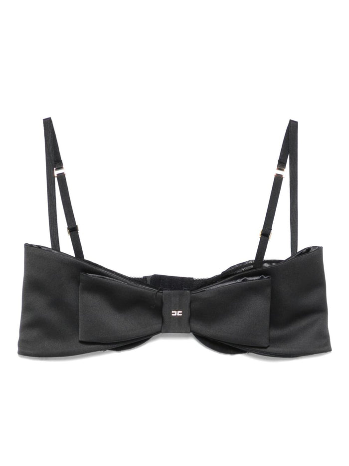 Elisabetta Franchi Top Black Polyamide