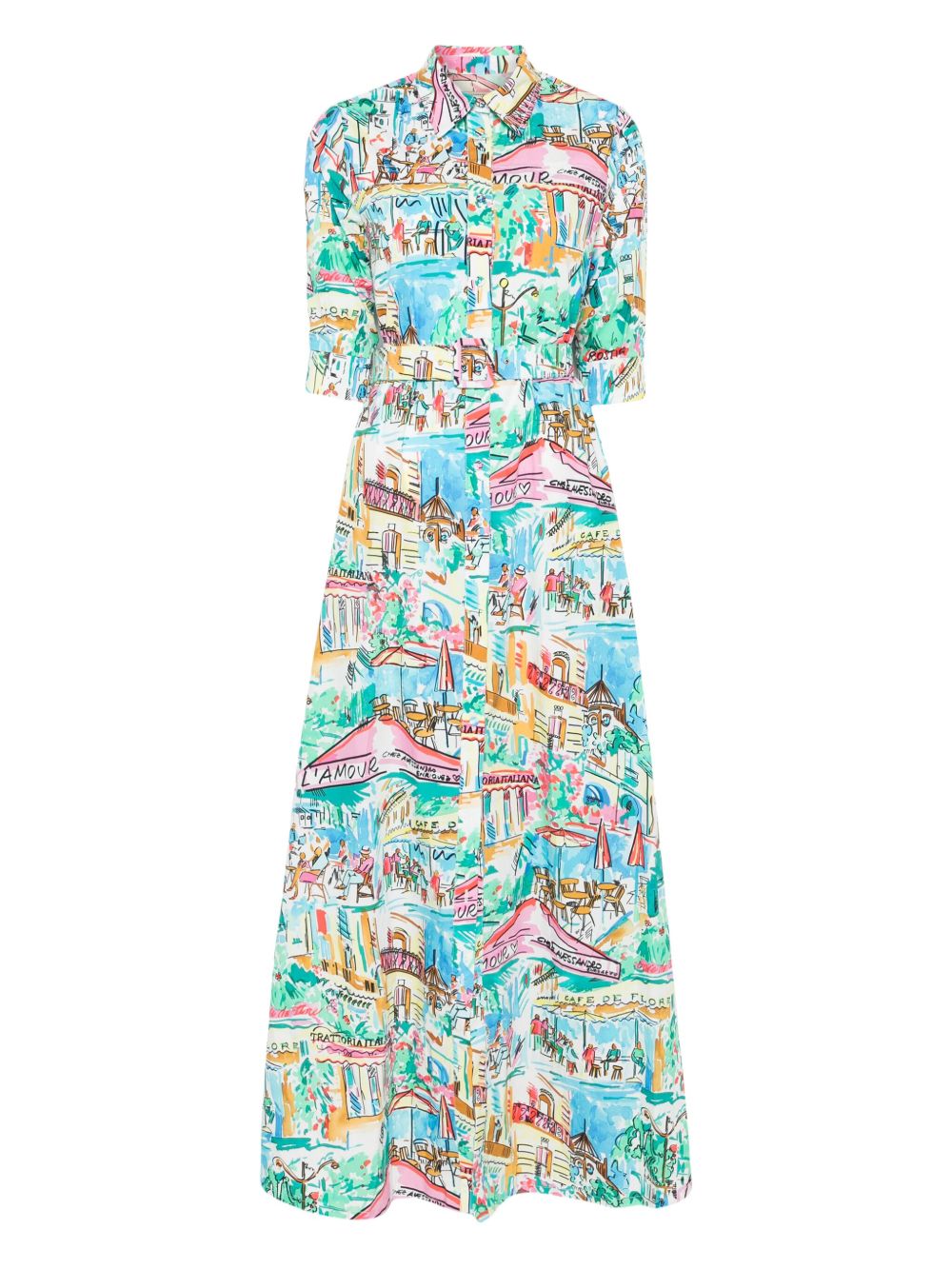 Alessandro Enriquez Dresses Multicolour Polyester