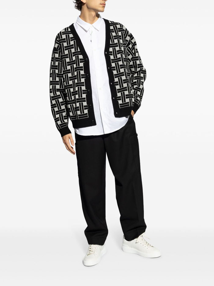 Kenzo Trousers Black Wool