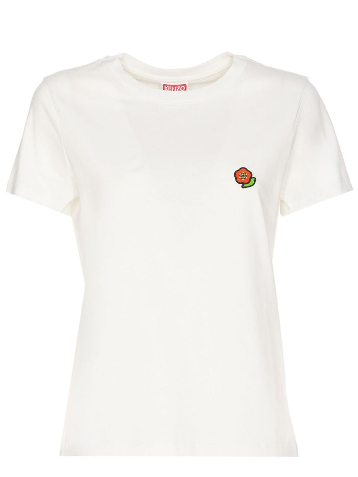 Kenzo T-Shirts And Polos White Organic Cotton