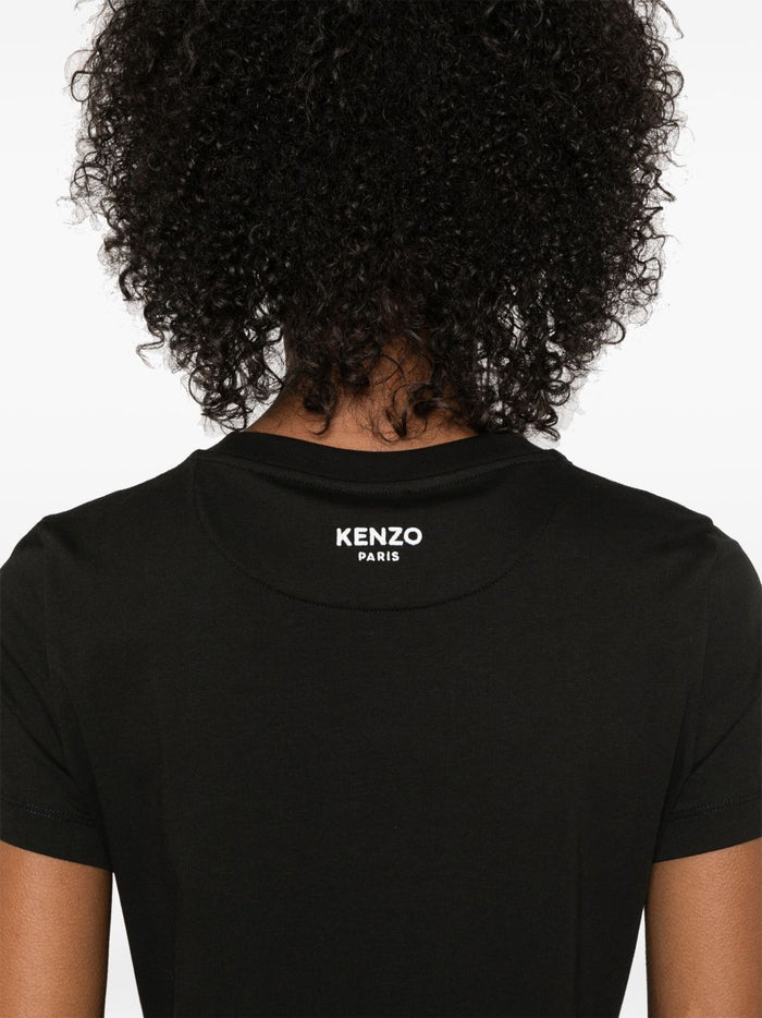 Kenzo T-Shirts And Polos Black Organic Cotton