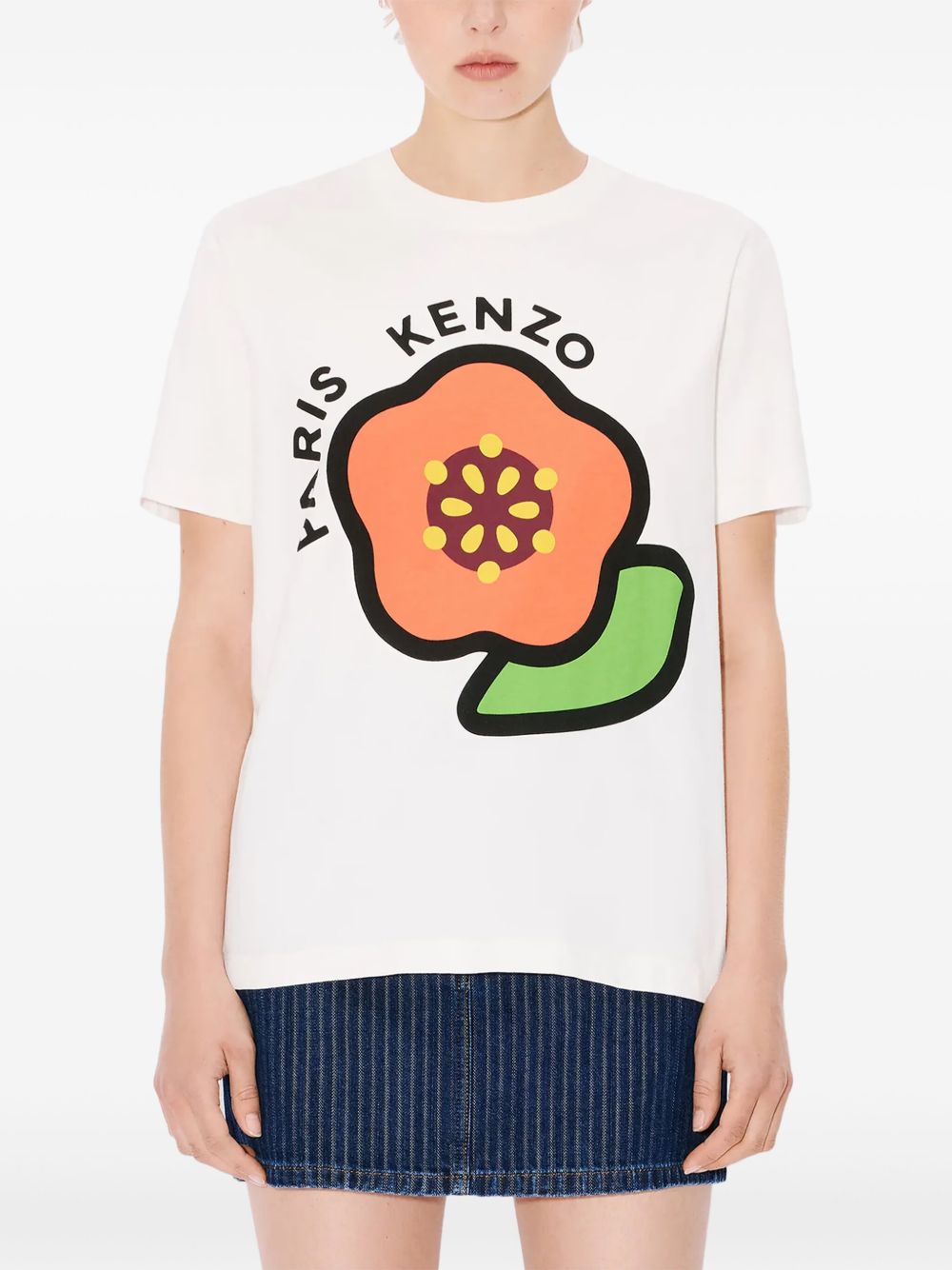 Kenzo T-Shirts And Polos White Cotton
